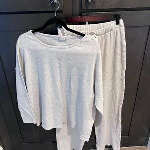 Women's Soft Gray Pajama Set